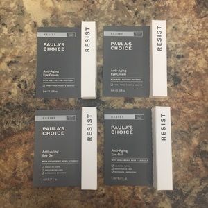 NEW Paula’s Choice eye cream and eye gel minis set
